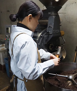 コーヒー焙煎